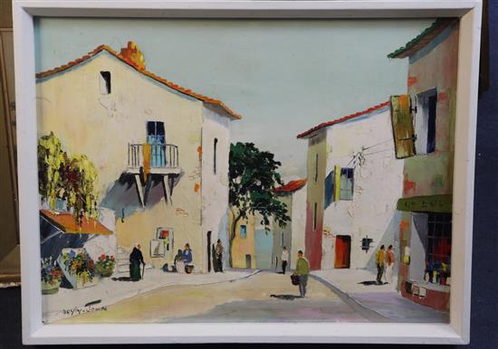 § Cecil Rochfort DOyly John (1906-1993) Cap Ferat, near Villefrance 16.5 x 22in.